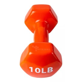 Imaging Mancuerna De Acero Cubierta De Vinil 10 Lbs (1 Pz)