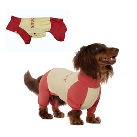 Dachshund Dog Cooling Summer Shirt, UPF50+ Four-Legged Sun Protection Clothes, Quick-Dry Summer Shirt for Dachshund and mini Dachshund (Medium)
