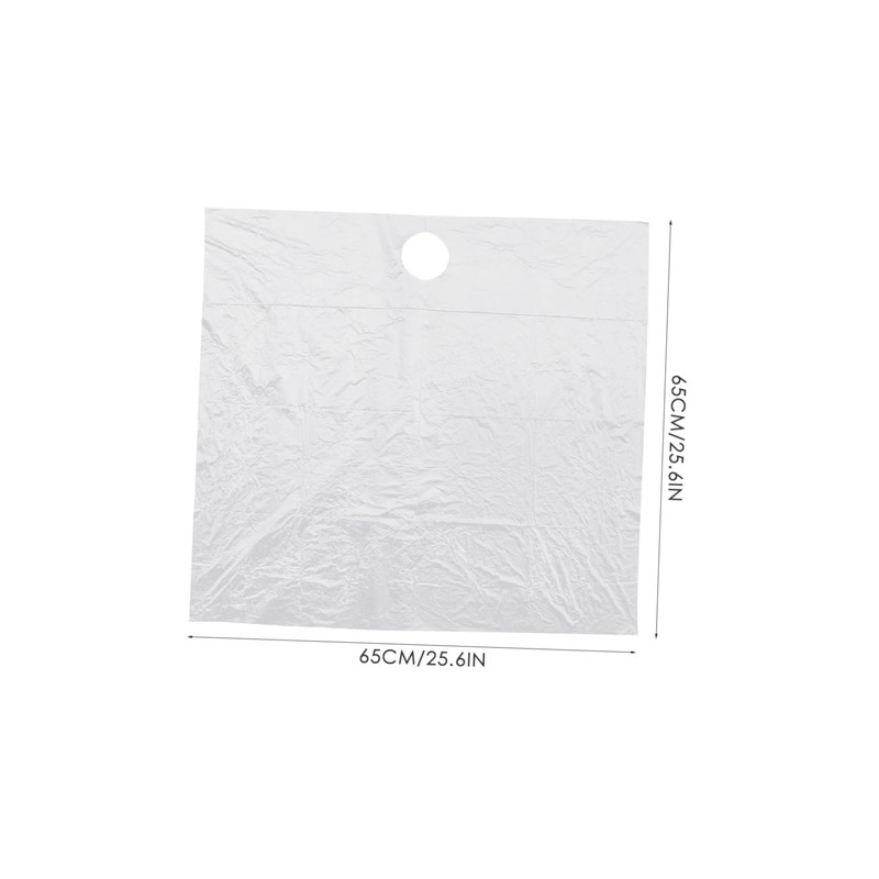 Baluue 20pcs Hair Catcher Sheets Disposable Bathroom Drain Beard Sink