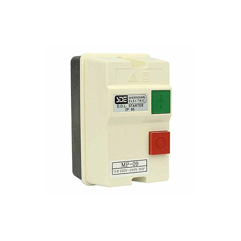 Big Horn 18833 3-Phase, 220-240-Volt, 3-HP, 8-12-Amp Magnetic Switch -