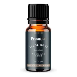 ProudCo Aceite Terapeutico Esencial De Arbol De Te 15ml 100% Natural