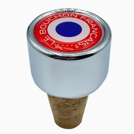 So Apero Set of 4 Reusable Wine Bottle Cork Stoppers Plugs for White or Red Wines, Made in France (Côte d’Azur)