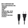 Cable Alimentacion Grabadora Estereo Radio 11-3000