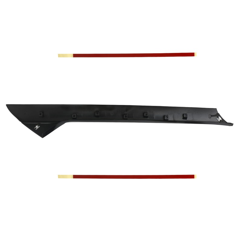 Windshield Outer A-Pillar Trim Molding Kit | Compatible with 2011-2019