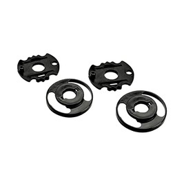 Biltwell | Gen 2 Baseplate Set (pair) Black | Replacements for Gen 2 Gringo S and Gen 2 Lane Splitter Motorcycle Helmet Shield