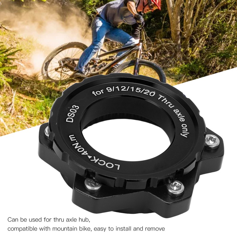 MEIJUN Centerlock to 6 Bolt Fitting Adapter Lockring Aluminium Alloy
