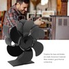 Stove Fan 6 Blades Greater Air Volume Low Noise Operation