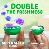 Gain Super Sized flings! Laundry Detergent Soap Pacs, Relax, 3-in-1