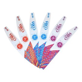 Paquete De 6 Pzs Limas Para Uña Student Media Luna Mc Nails