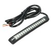 Alamor 12V 17 LED flexible Motorrad Streifen Licht Schwanz Bremse