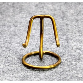 ESPLANADE Heart Shaped Urn Stand | Stand for Heart Keepsake Urns, Burial Urns, Memorial Keepsake Urns - Golden