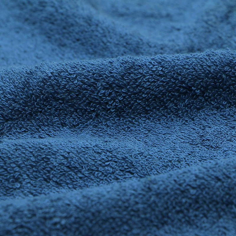 今治タオル フェイスタオル Premium Quality プレーン 40x70cm 1枚入 (ブロンズブルー)