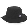 Champion UPF 50+ Flat Brim Hat 187-0114 Black