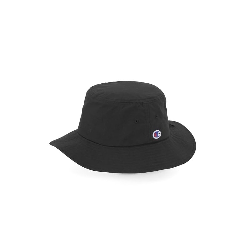 Champion UPF 50+ Flat Brim Hat 187-0114 Black