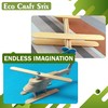 6" Jumbo Wooden Craft/Popsicle Sticks/DIY Craft Projects- Pack of 100ct