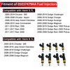 NITOYO 05037479AA FJ732 Fuel Injectors Compatible with Dodge Challenger Charger
