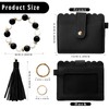 LSPPOXXZ Wristlet Keychain, Card Holder Purse Tassel Keychain Bangle Key