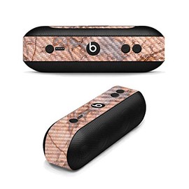 MightySkins Carbon Fiber Skin for Beats Pill Plus - Blush Marble | Protective, Durable Textured Carbon Fiber Finish | Easy to Apply, Remove, and Change Styles | Made in The USA
