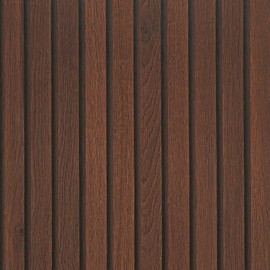 VEELIKE Walnut Wooden Slat Wallpaper Peel and Stick Waterproof Dark Wood Contact Paper for Walls 15.7''x118'' Self Adhesive Removable Faux Wood Slats Wall Panel Wallpaper for Bedroom Accent Wall Décor