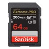 SanDisk 64GB Extreme PRO 200MB/s UHS-I SDXC V30 Memory Card