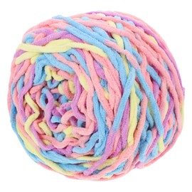 OHPHCALL 1 Roll Multi Function Crochet Yarn for Knitting Soft Supple Thread for DIY Projects Home Decoration and Accessories for Scarves Hats