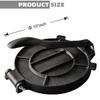 Cast Iron Tortilla Press, Heavy Duty Tortilla Pataconera, 10" Flour