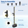 NFESOLAR Fountain Nozzles Kits for Outdoor Fountain, Replacement 5 Spray