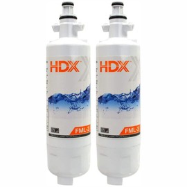 HDX FML-3 Premium Refrigerator Water Replacement Filter for LG LT700P (2-Pack)