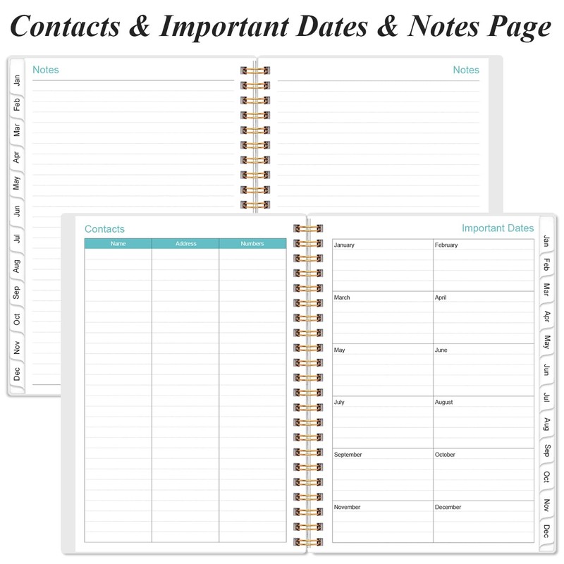 2026 Daily & Monthly Planner - One Page Per Day,