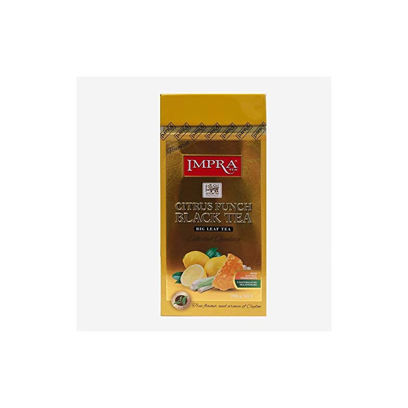 Citrus Panch Black Tea, Big Leaf, Impra, 200g (1)