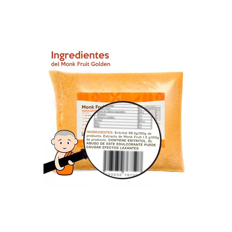 NATULCE | Monk Fruit Natulce 2kg | Endulzante Natural Keto