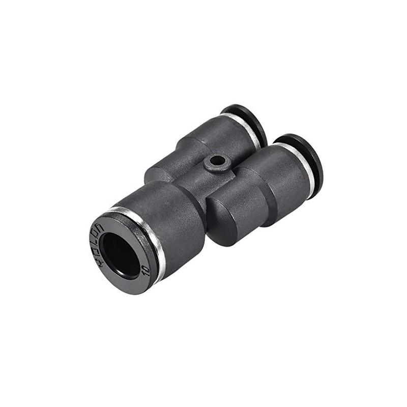 sourcing map Plastic Connect Y Splitter Push to Tube Fittings