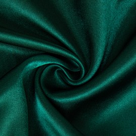 NTBAY 2 Pack Satin King Pillowcases for Hair and Skin, Luxurious and Silky Pillow Cases with Envelope Closure, 20x36 Inches, Dark Green
