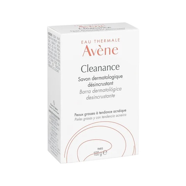 Jabón En Barra Dermatológica Avène Cleanance 100 gramos