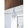 Yamazaki 4250 Sink Door Towel Holder, White, Approx. W 2.2