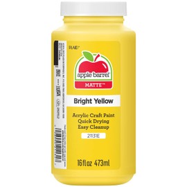 Apple Barrel 21131 - Pintura acrílica en varios colores (16 onzas), color amarillo brillante