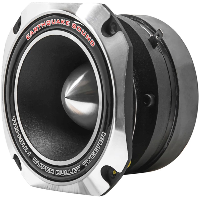 Earthquake Sound PR-BT90S Car/Pro Audio 4-inch Titanium Super Bullet Tweeter,