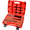 61Pcs Thread Repair Kit, UNC, UNF & Metric Thread Chaser
