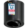 MATO Surface-Mounted Spotlight GU10 Black - 30° Swivelling - Diameter