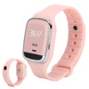 Outdoor Ultrasonic Mosquitoes Repeller Bracelet Portable Electronic Repellent WatchPink