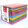 Colourful index cards with envelope, assorted colours, pack of 100,
