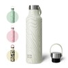 Bottle Bottle 600ml Insulated Water Bottle with Handle Hiking Peak