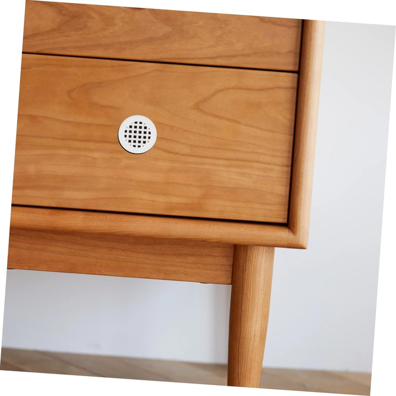 TEHAUX 20pcs Round Air Vent Covers for Closet and Cabinet