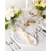 Quatish 36 Piece Silverware Set with Steak Knives, Cutlery Utensil