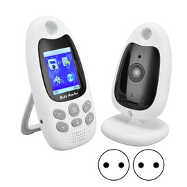 Baby Monitor Wireless Digital Room Temperature Monitoring Two Way Communication Monitor 100V to 240VEU Plug