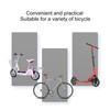8cm Adjustable Wide Angle Round Scooter Adjustable 360 Degree Rotatable