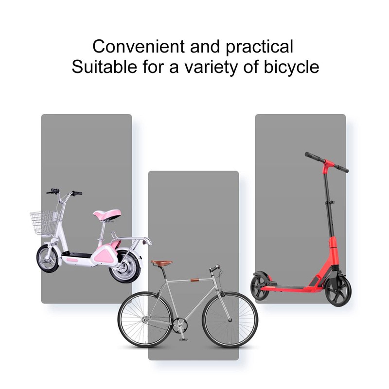 8cm Adjustable Wide Angle Round Scooter Adjustable 360 Degree Rotatable