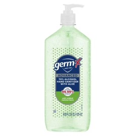 Germ-X Advanced Hand Sanitizer with Aloe and Vitamin E, Non-Drying Moisturizing