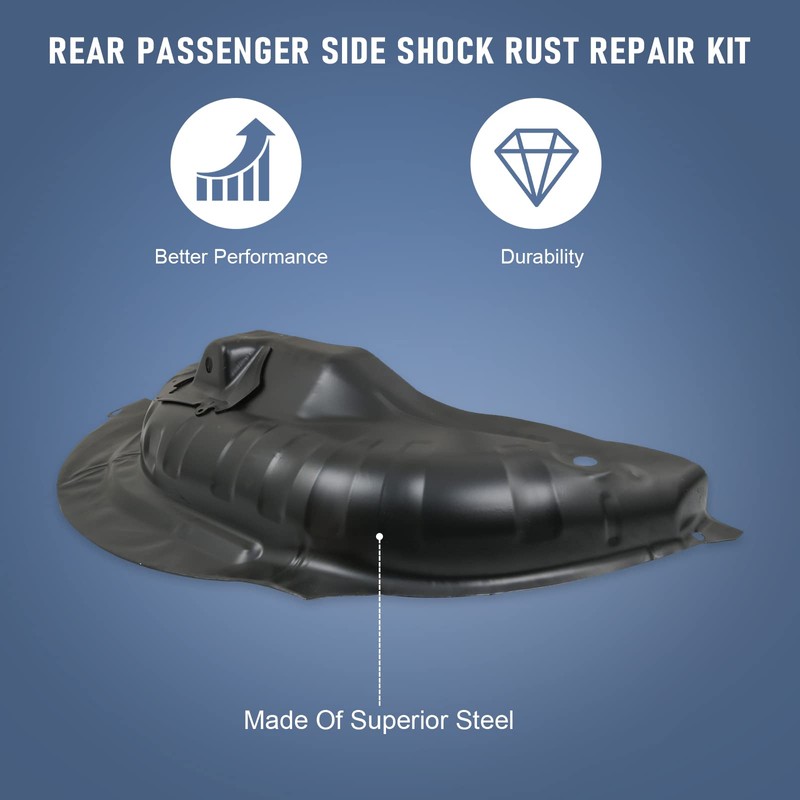 DICMIC Rear Passenger Right Side Shock Rust Repair Kit Shock
