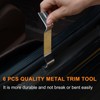 Etre Jeune 6pcs Metal Trim Removal Tool, Auto Pry Tool